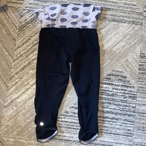Lululemon cropped leggings size 2